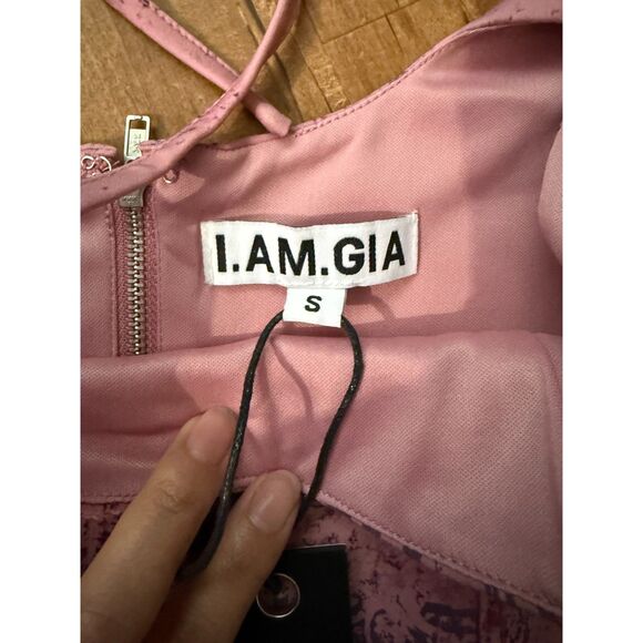 I.am.Gia Elori corset top, pink size small - Picture 5 of 6